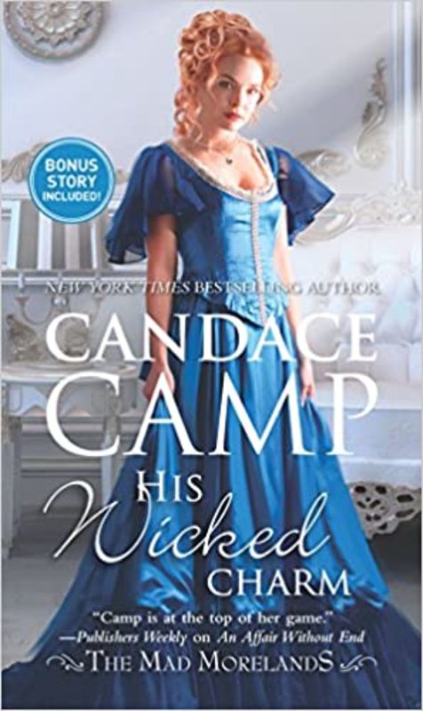 Book cover for "His Wicked Charm" by Candace Camp