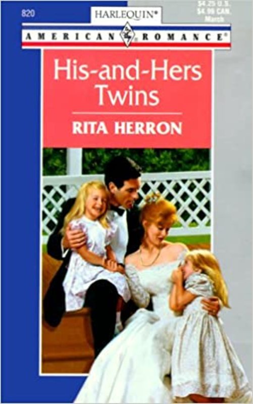 Book cover for "His-And-Hers Twins" by Rita Herron
