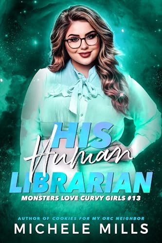 Book cover for "His Human Librarian" by Michele Mills