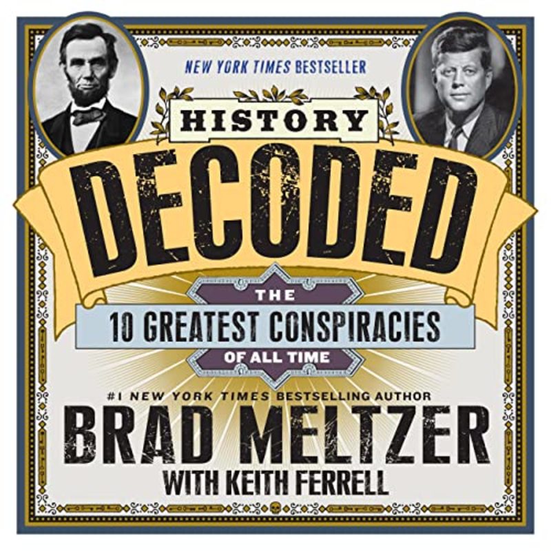 Book cover for "History Decoded" by Brad Meltzer