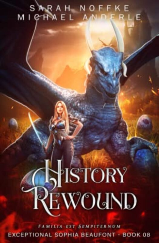 Book cover for "History Rewound" by Sarah Noffke