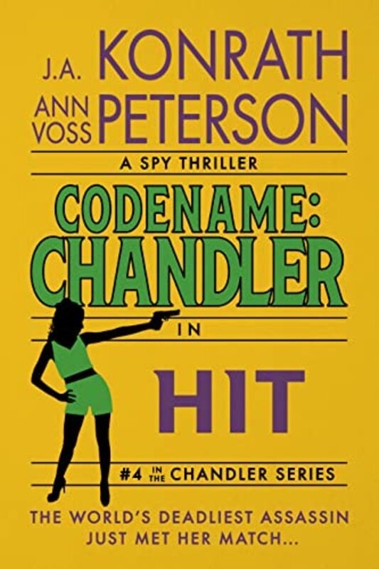 Book cover for "Hit" by JA Konrath