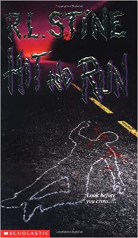 Book cover for "Hit And Run" by R.L. Stine
