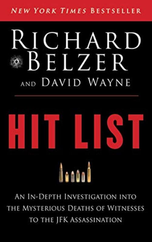 Book cover for "Hit List" by Richard Belzer
