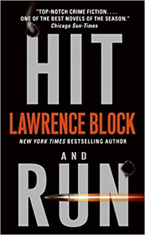 Book cover for "Hit and Run" by Lawrence Block