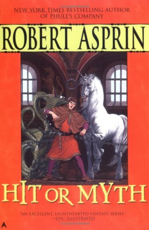 Book cover for "Hit or Myth" by Robert Asprin