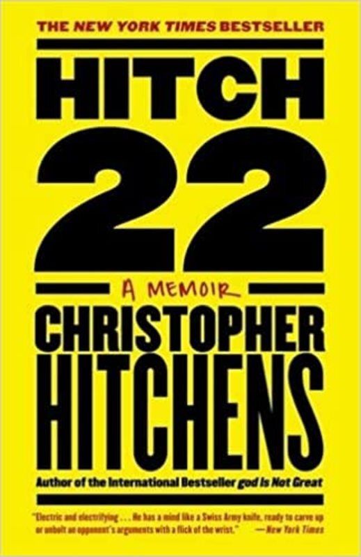 Book cover for "Hitch-22" by Christopher Hitchens
