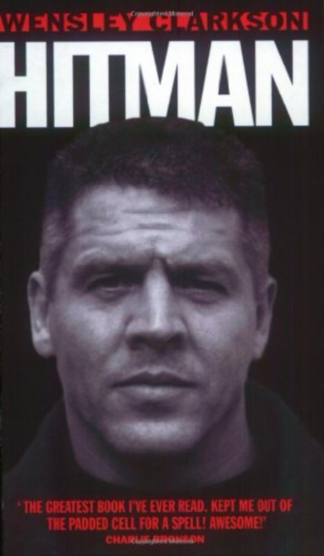 Book cover for "Hitman" by Wensley Clarkson