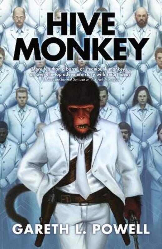 Book cover for "Hive Monkey" by Gareth L Powell