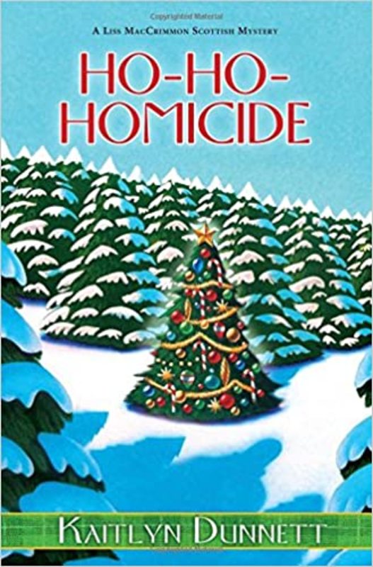 Book cover for "Ho-Ho-Homicide" by Kaitlyn Dunnett