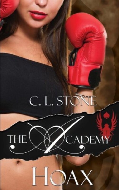 Book cover for "Hoax" by C L Stone