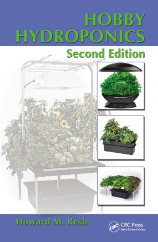 Book cover for "Hobby Hydroponics" by Howard Resh