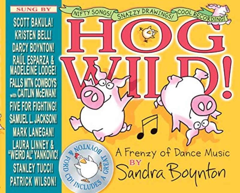 Book cover for "Hog Wild!" by Sandra Boynton