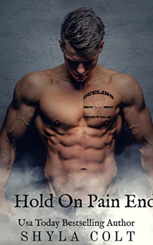 Book cover for "Hold On, Pain Ends: H.O.P.E." by Shyla Colt