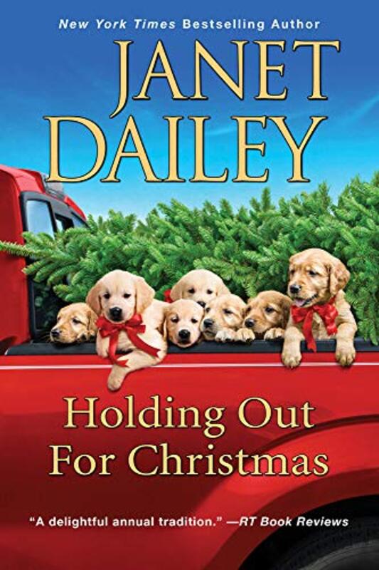 Book cover for "Holding Out for Christmas" by Janet Dailey