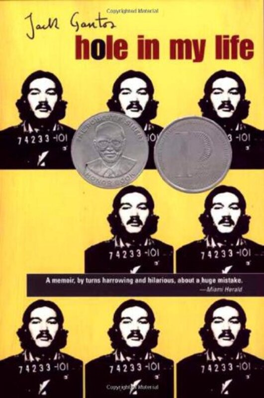 Book cover for "Hole in My Life" by Jack Gantos