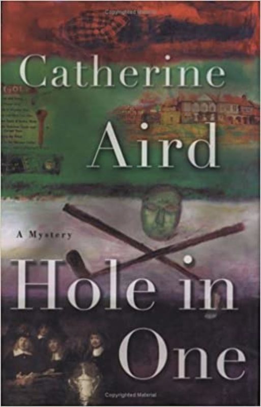 Book cover for "Hole in One" by Catherine Aird