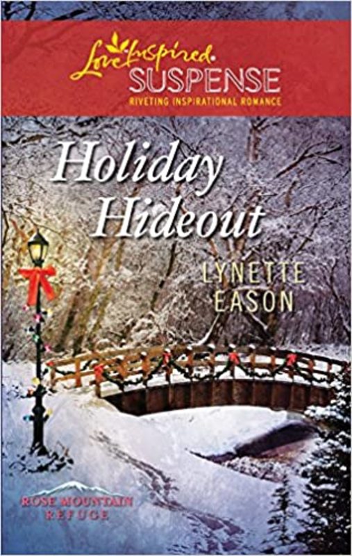 Book cover for "Holiday Hideout" by Lynette Eason