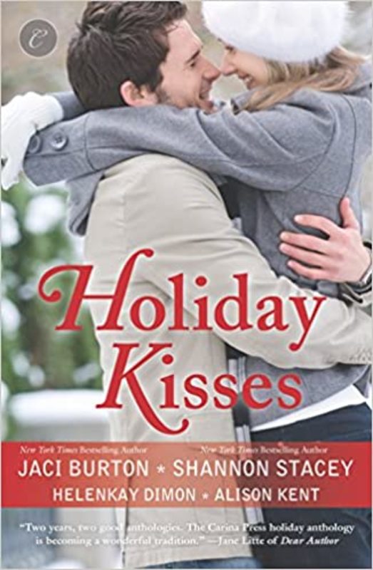 Book cover for "Holiday Kisses" by HelenKay Dimon