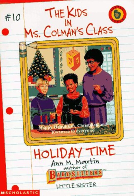 Book cover for "Holiday Time" by Ann M Martin