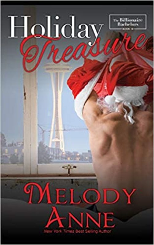 Book cover for "Holiday Treasure" by Melody Anne