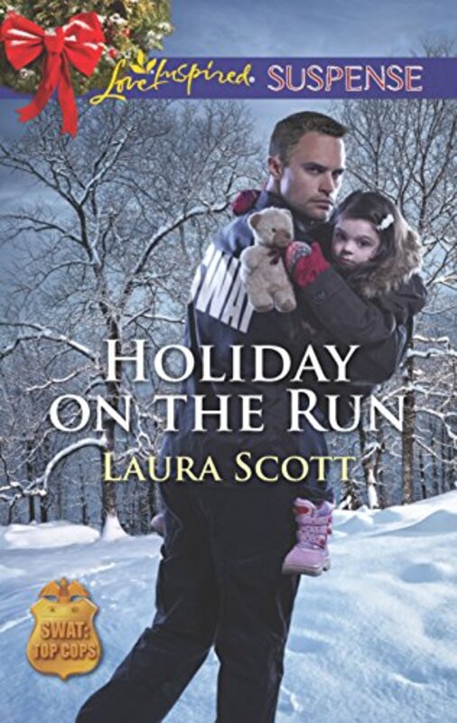 Book cover for "Holiday on the Run" by Laura Scott