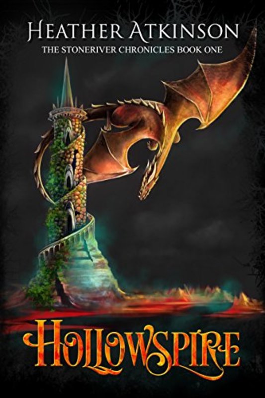 Book cover for "Hollowspire" by Heather Atkinson