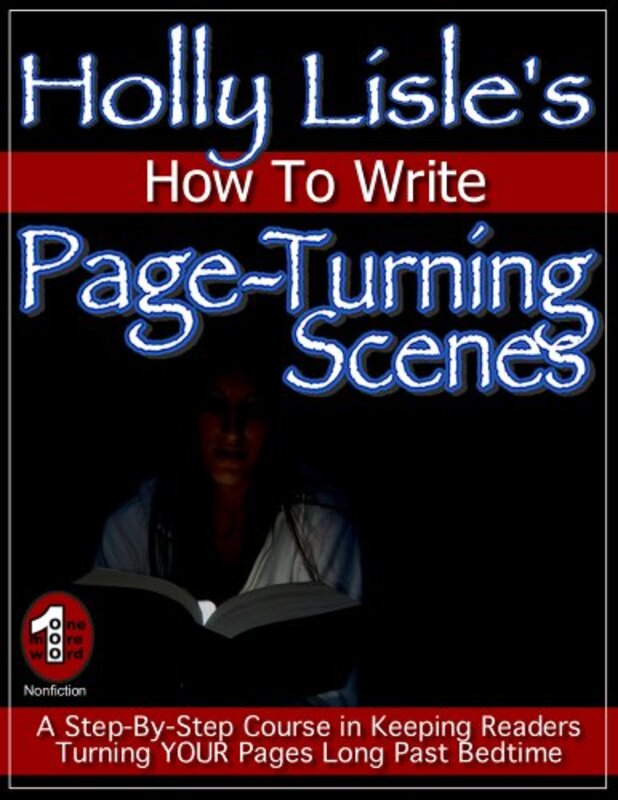 Book cover for "Holly Lisle's How To Write Page-Turning Scenes" by Holly Lisle