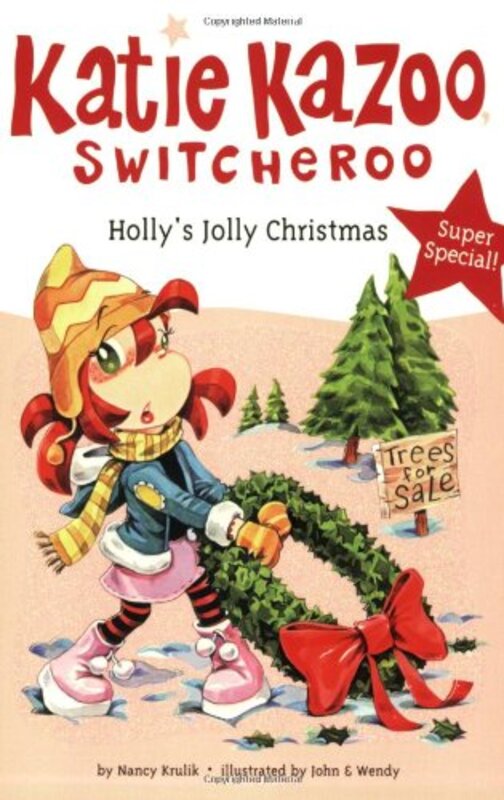 Book cover for "Holly's Jolly Christmas" by Nancy Krulik