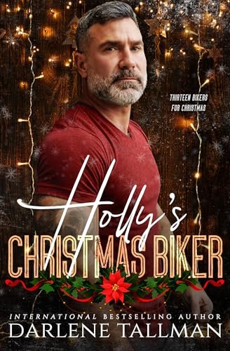 Book cover for "Holly's Christmas Biker" by Darlene Tallman