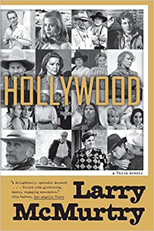 Book cover for "Hollywood" by Larry McMurtry
