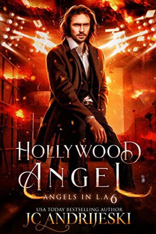 Book cover for "Hollywood Angel" by JC Andrijeski