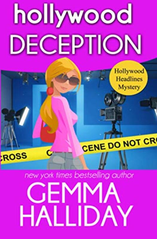Book cover for "Hollywood Deception" by Gemma Halliday