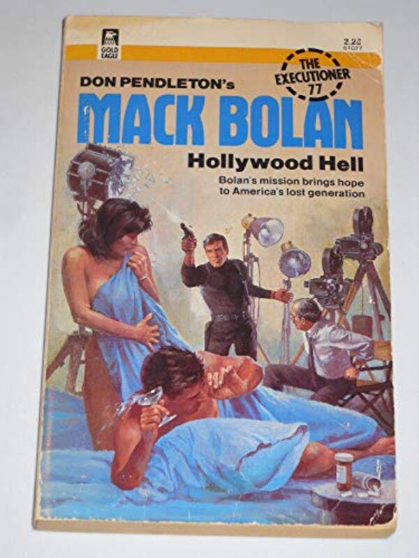 Book cover for "Hollywood Hell" by Don Pendleton