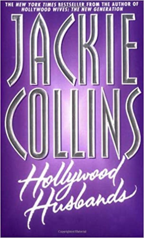 Book cover for "Hollywood Husbands" by Jackie Collins