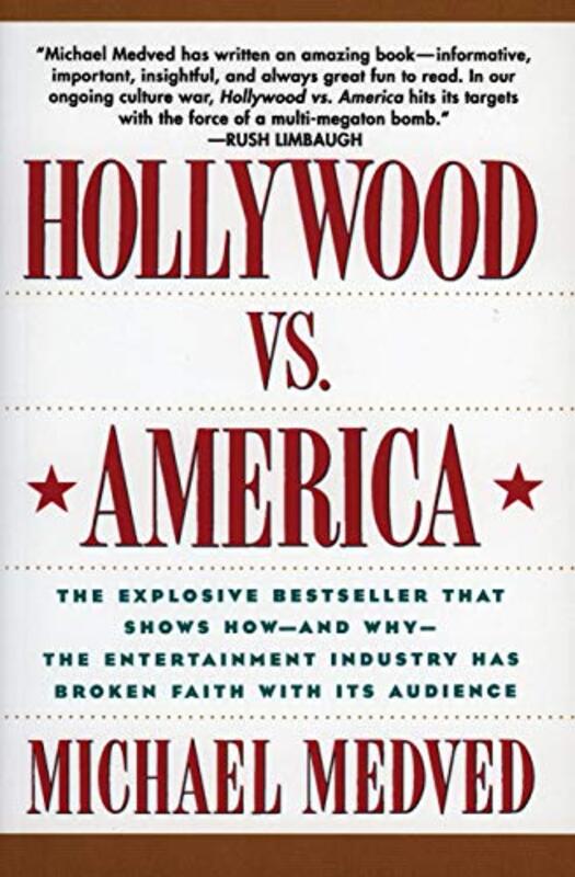 Book cover for "Hollywood vs. America" by Michael Medved