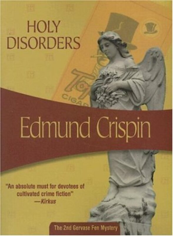 Book cover for "Holy Disorders" by Edmund Crispin