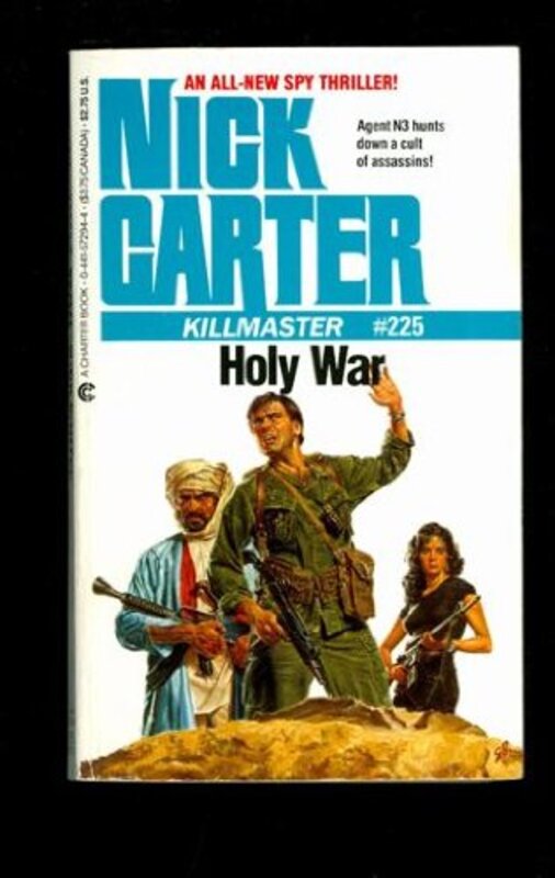 Book cover for "Holy War" by Nick Carter