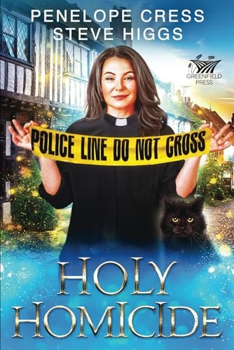 Book cover for "Holy Homicide" by Steve Higgs
