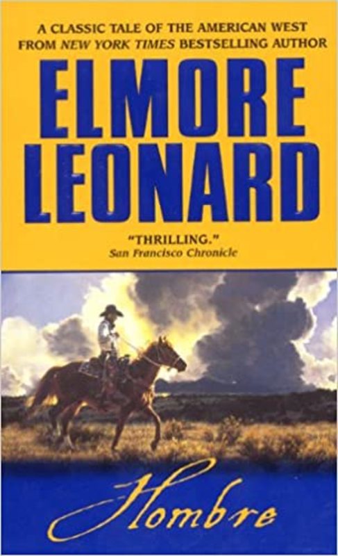 Book cover for "Hombre" by Elmore Leonard