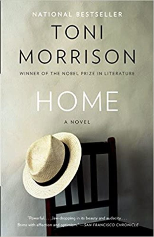 Book cover for "Home" by Toni Morrison