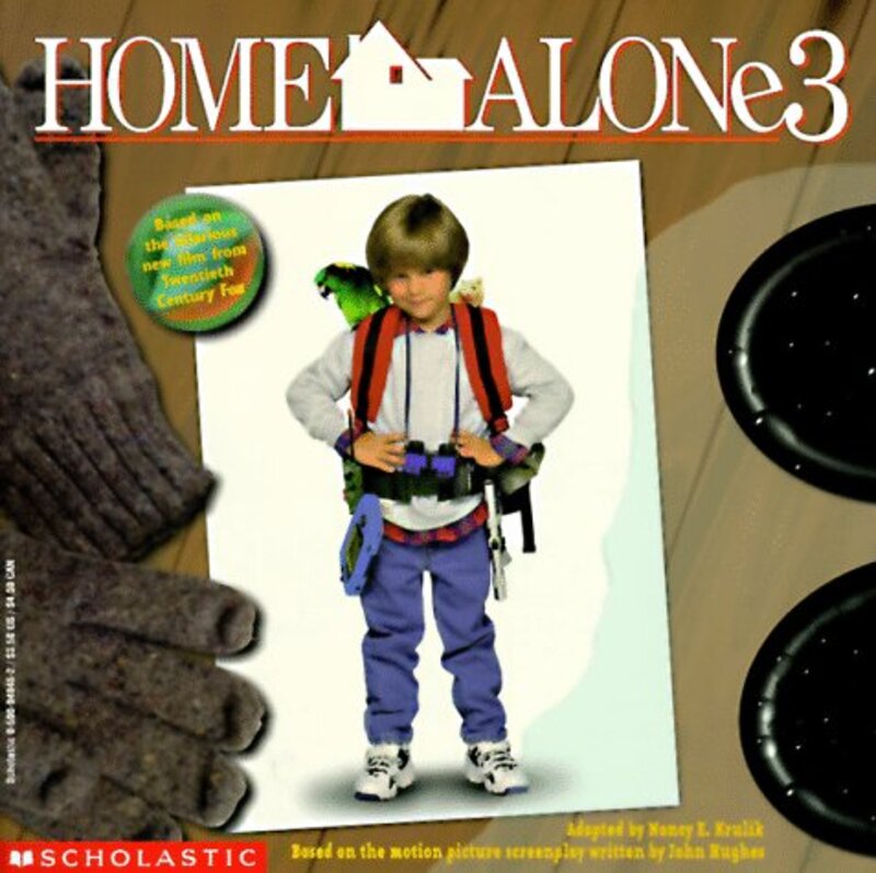 Book cover for "Home Alone 3" by Nancy Krulik