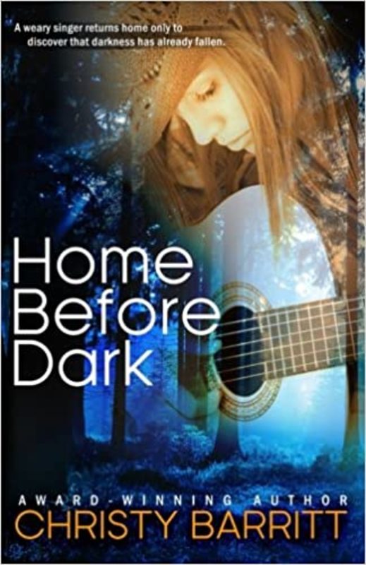 Book cover for "Home Before Dark" by Christy Barritt