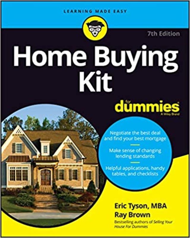 Book cover for "Home Buying Kit For Dummies" by Eric Tyson