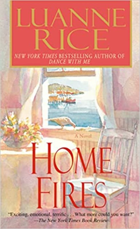 Book cover for "Home Fires" by Luanne Rice