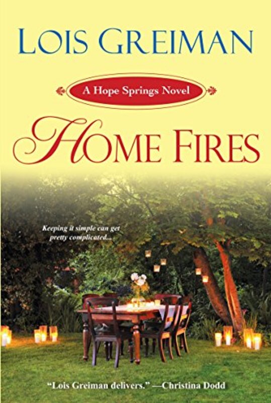 Book cover for "Home Fires" by Lois Greiman
