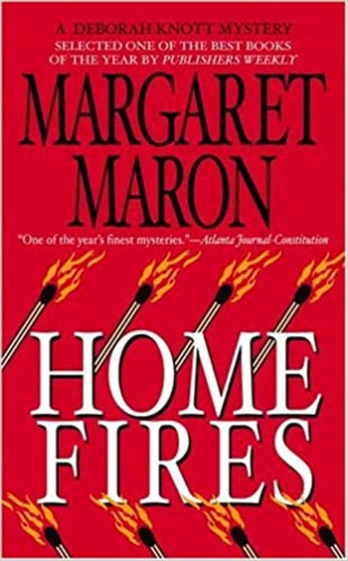 Book cover for "Home Fires" by Margaret Maron