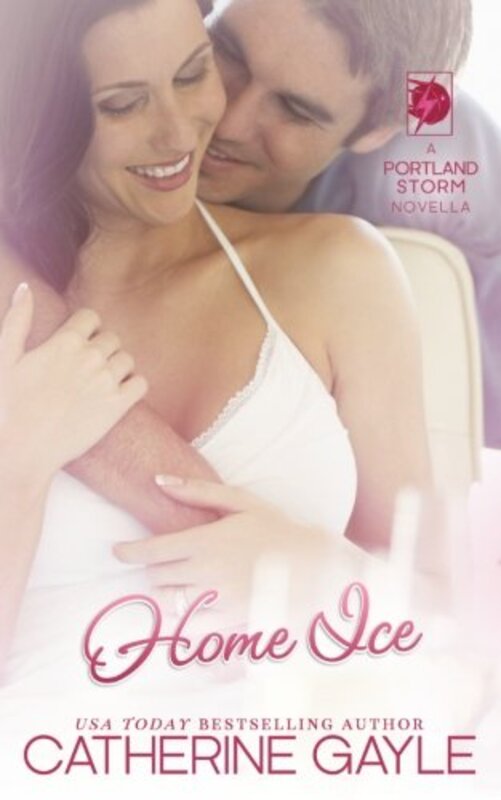 Book cover for "Home Ice" by Catherine Gayle