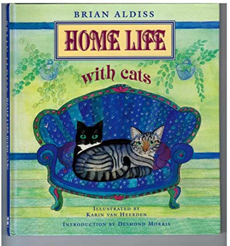 Book cover for "Home Life With Cats" by Brian Aldiss