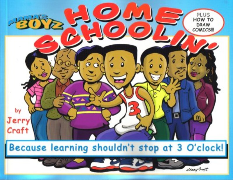 Book cover for "Home Schoolin'" by Jerry Craft